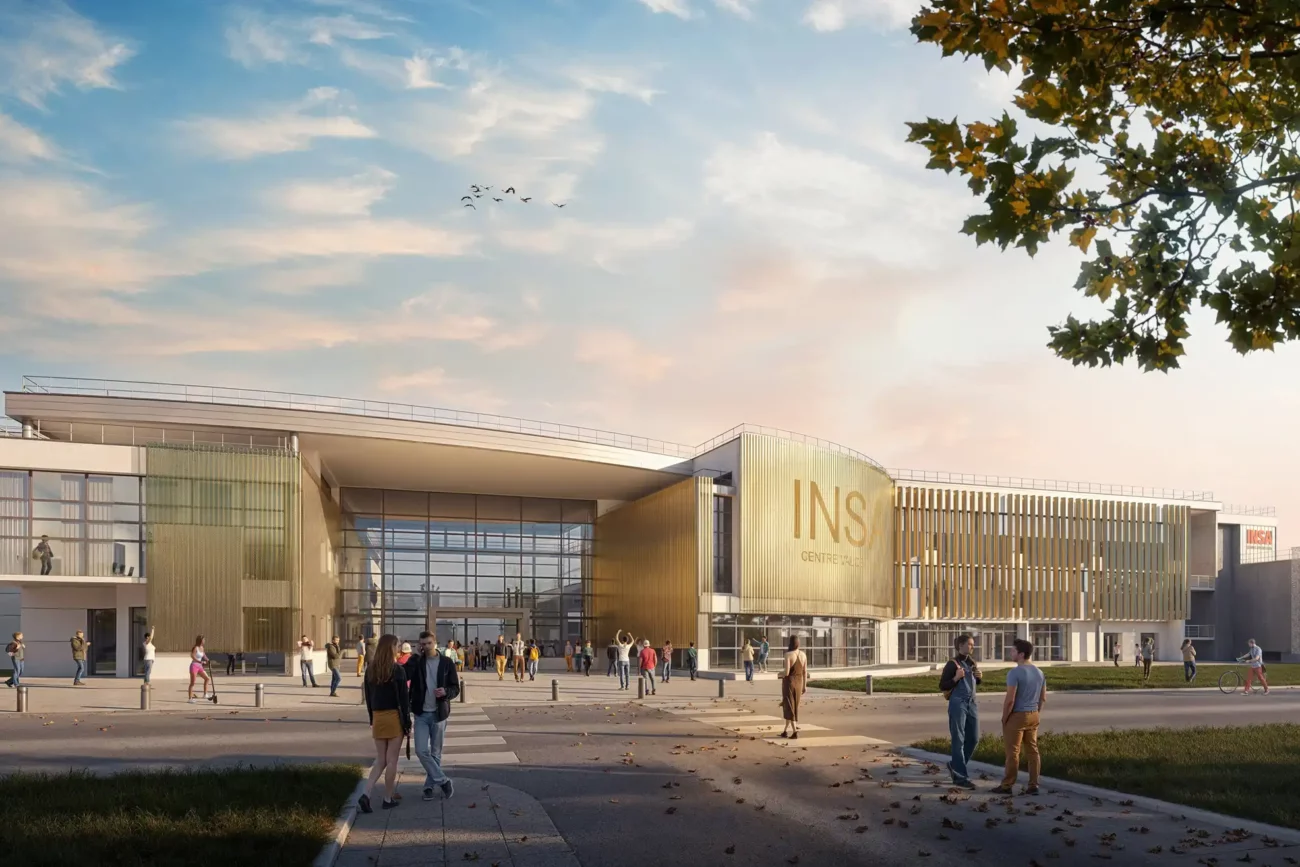 Perspective 3D, Pers HD, Concours d'architecture, Illustration Scaphoide 3D