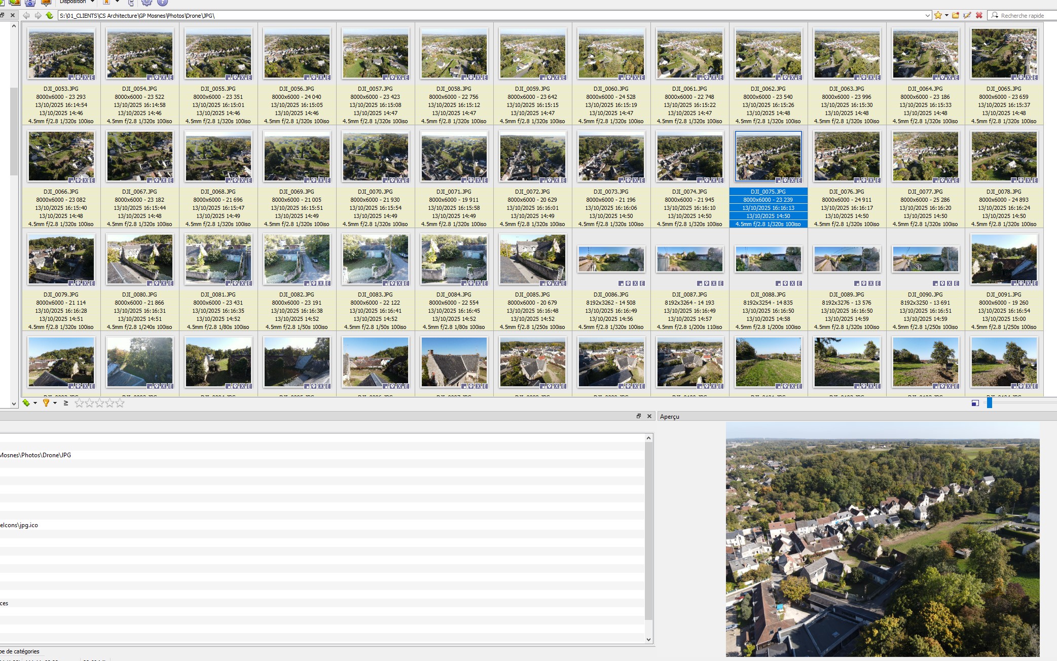 Reportage Drone - Concours GROUPE SCOLAIRE MOSNES (37) - Architecte : CS Architecture - Illustration Scaphoïde 3D